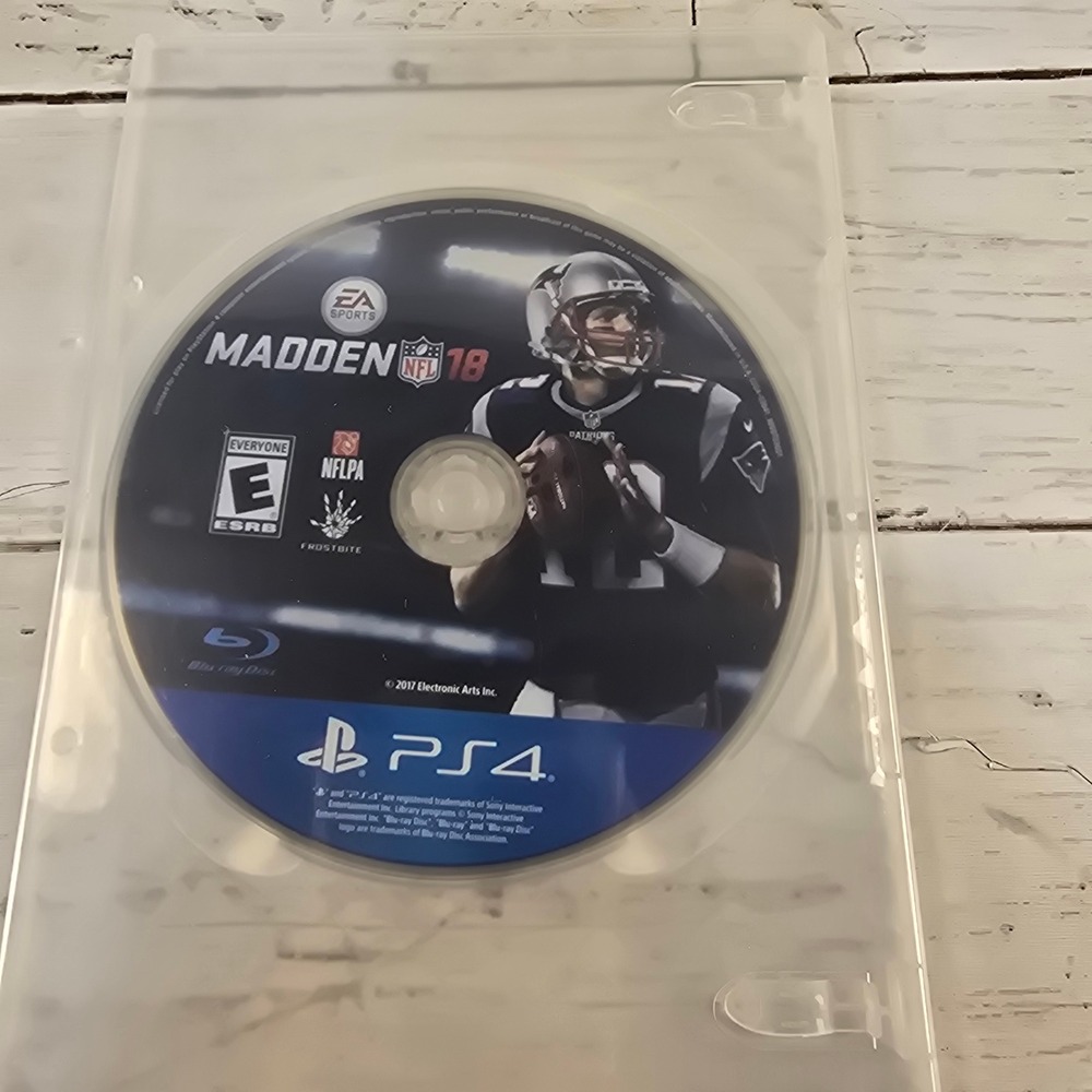 Madden NFL 18 Sony PlayStation 4 PS4 EA Sports Football Video Game Disc Only